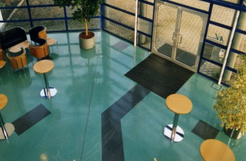 Blick in die Eingangshalle